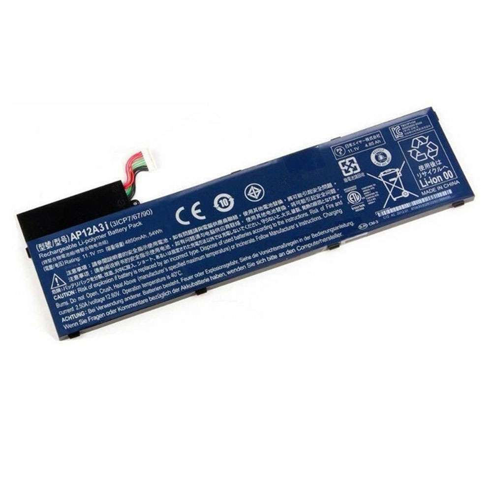 11.1V 4850mAh/54WH/6Cells  Acer Aspire Timeline Ultra U M3-581TG M5-481TG AP12A4i Replacement Battery