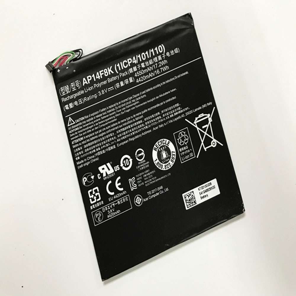 Acer Iconia One 7 B1-750 KT.0010G.007 battery