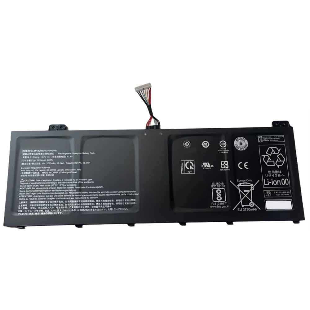 15.2V 3920mAh AP18L4N Laptop Battery for Acer TravelMate P P6 TMP614