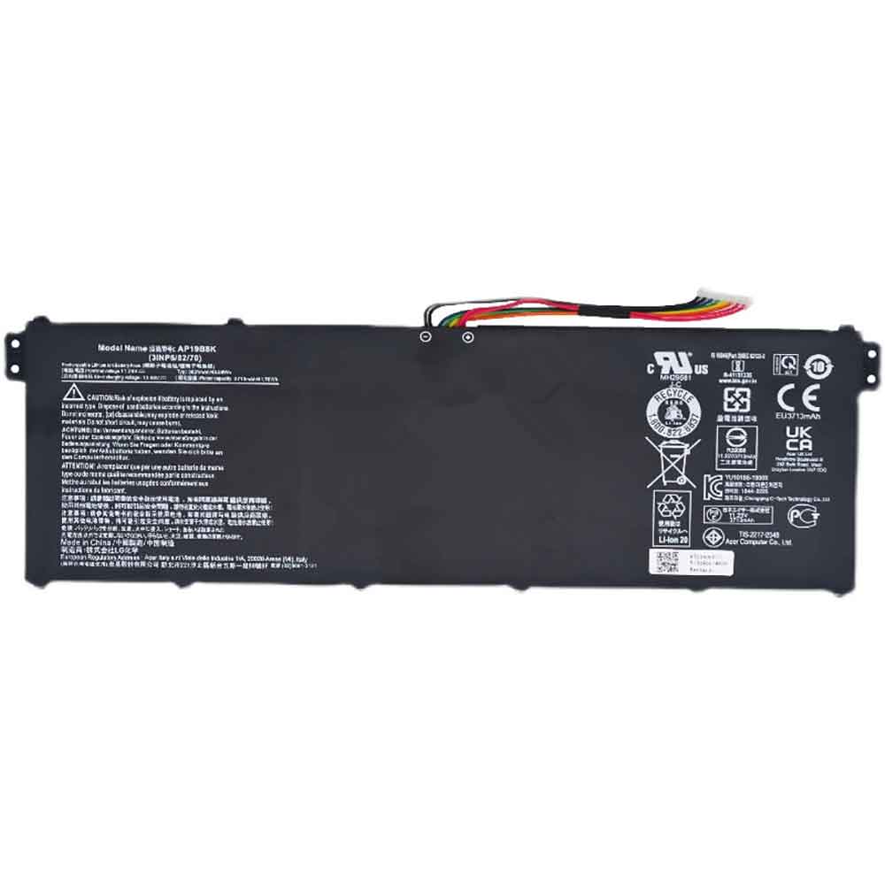 11.25V 3831mAh AP19B8K Laptop Battery for Acer Aspire A314-22 A314-22G A315-23 A315-23G