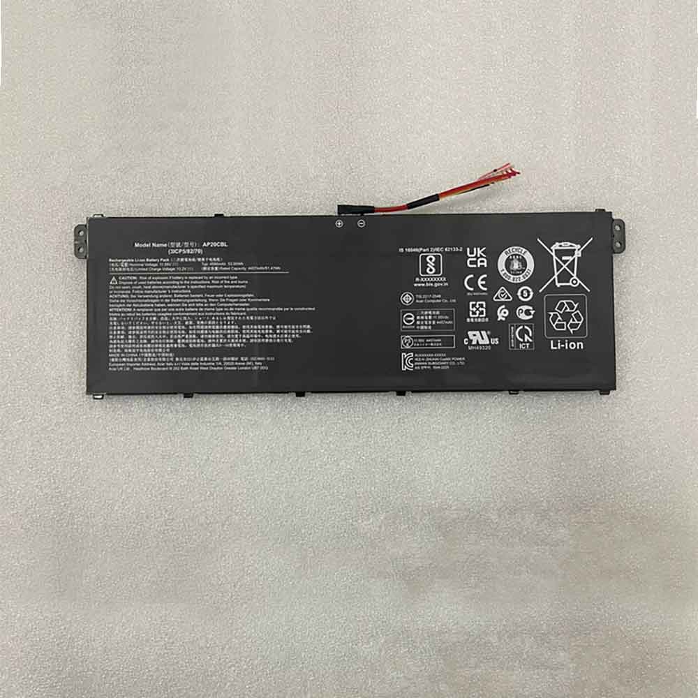 11.55V 4457mAh AP20CBL Laptop Battery for Acer Swift SF314 R5-5500U