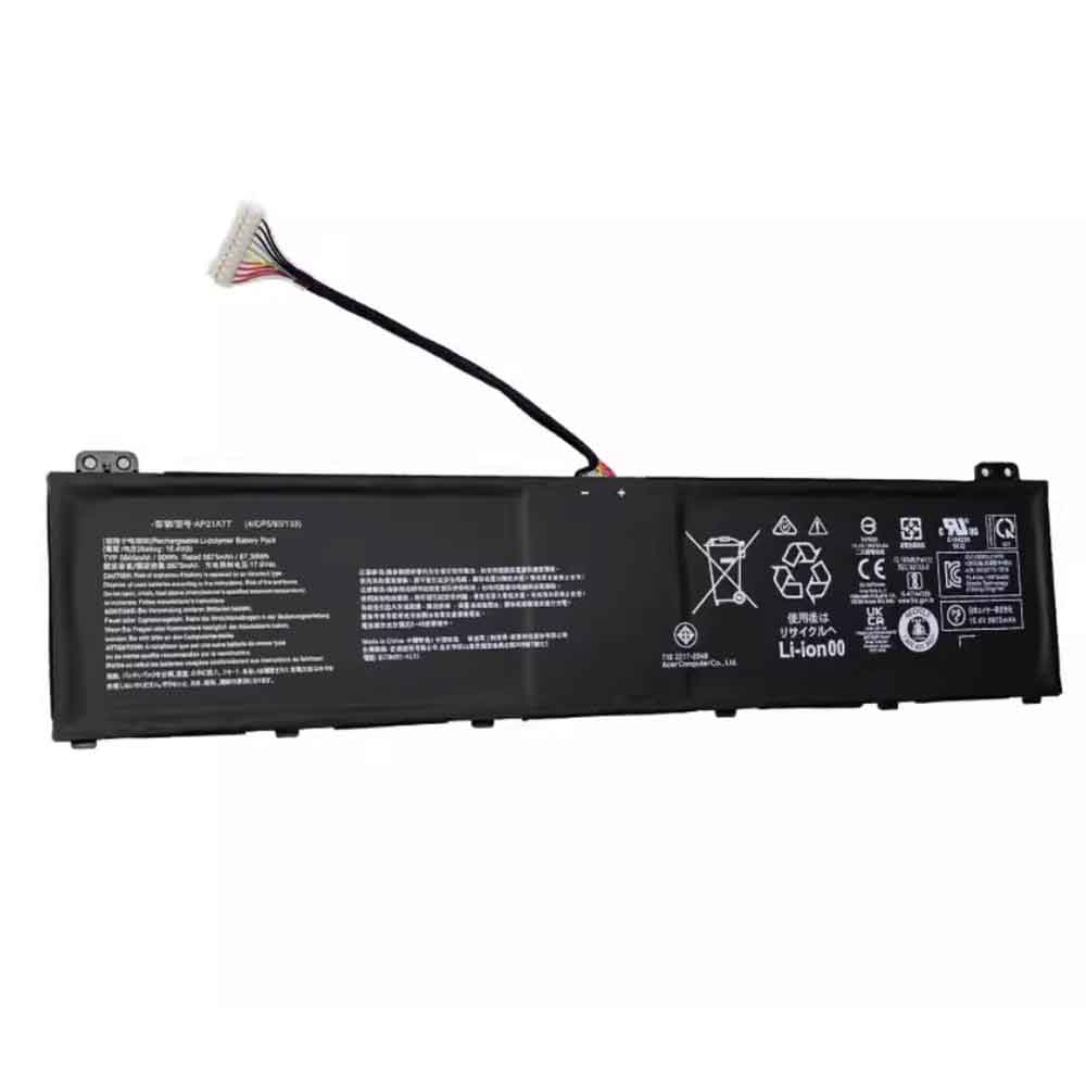 15.4V 5845mAh AP21A7T Laptop Battery for Acer Nitro 5 AN517-55 Helios 300 PH317-56