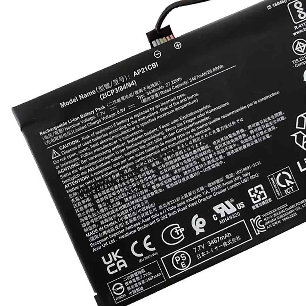Acer KT0020B001 battery