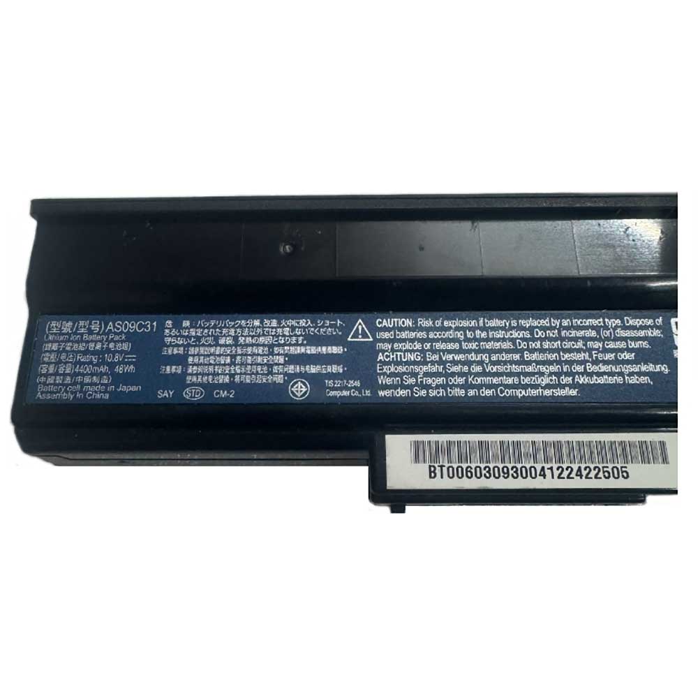 10.8V 4400mAh AS09C31 Laptop Battery for Acer Extensa 5635Z 5635ZG