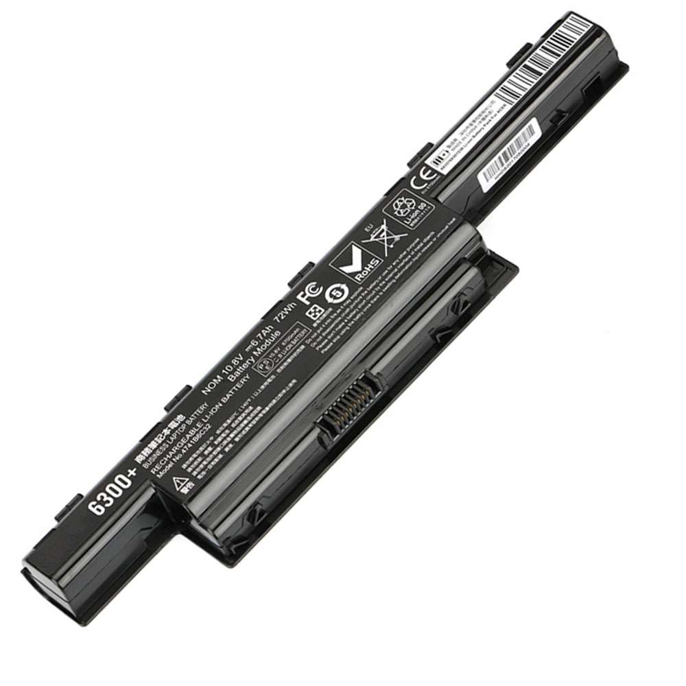 11.1V(Compatible with 10.8V)  6700MAH/72WH/6Cells AS10D3E Laptop Battery for ACER Aspire 5733 5741 5742 5750 4750g 4741g 4752g 4738g 5750g