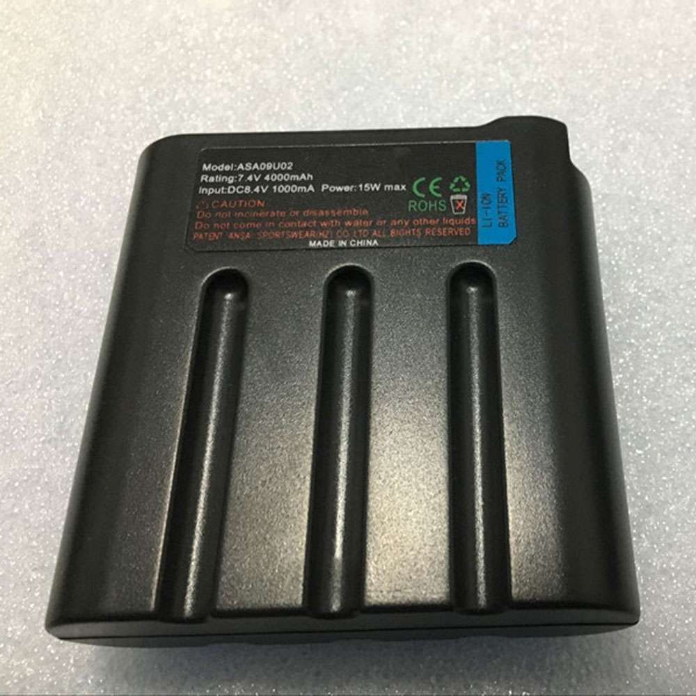 7.4V 4000mah ASA09U02 Power Tool Battery for Mobile Warming