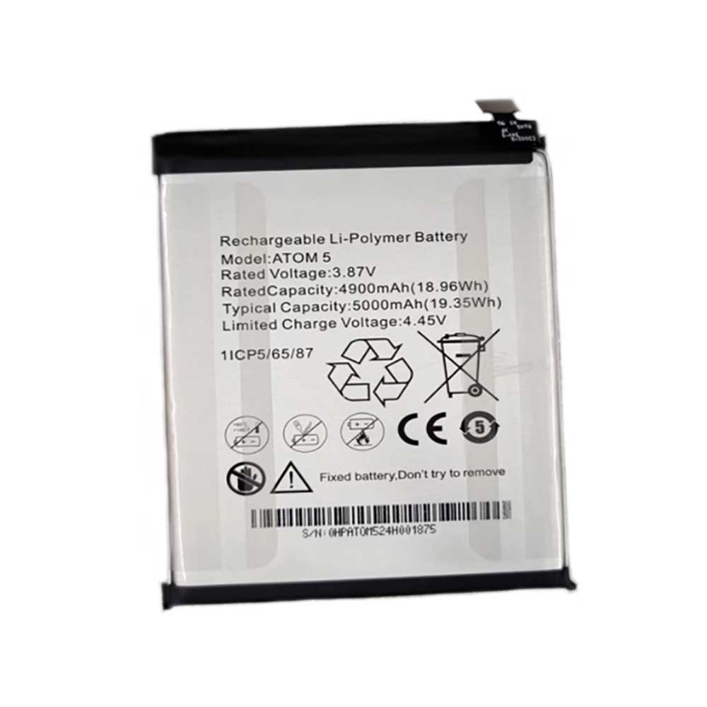 3.87V 5000mAh ATOM-5 Smartphone Battery for Symphony ATOM-5