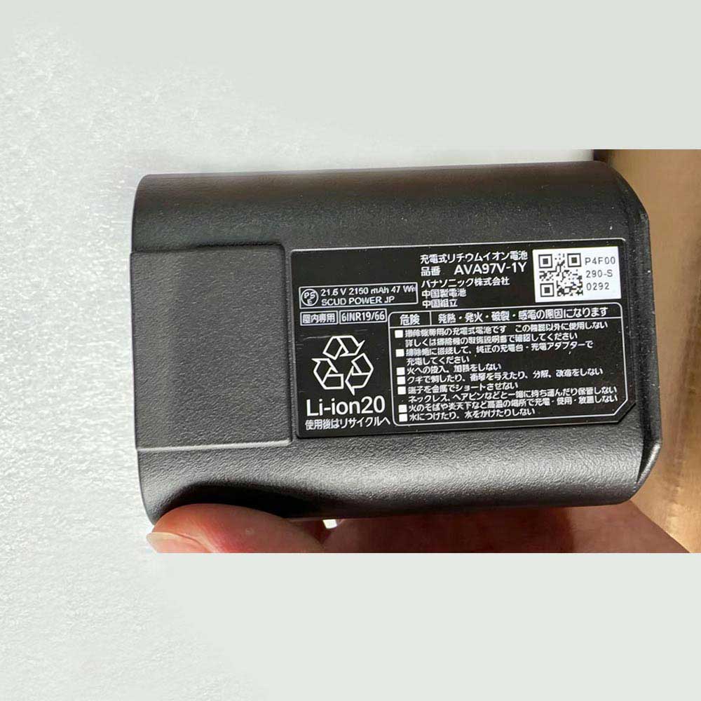 21.6V 2150mAh AVA97V-1Y Vacuum Cleaner Battery for Panasonic AVA97V-1Y