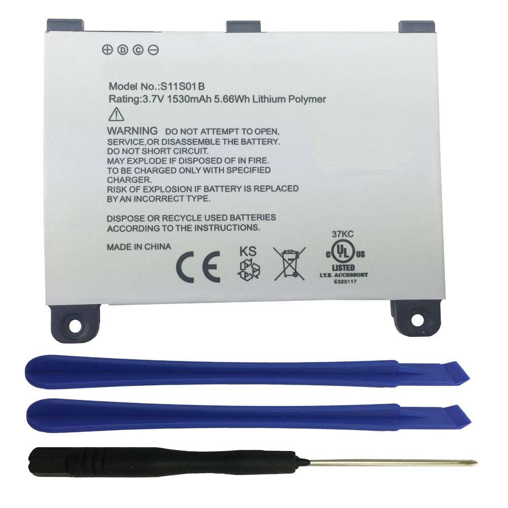 3.7V 1530mAh/5.66Wh Amazon Kindle 2 & Kindle DX D00511 D00701 D00801 Replacement Battery