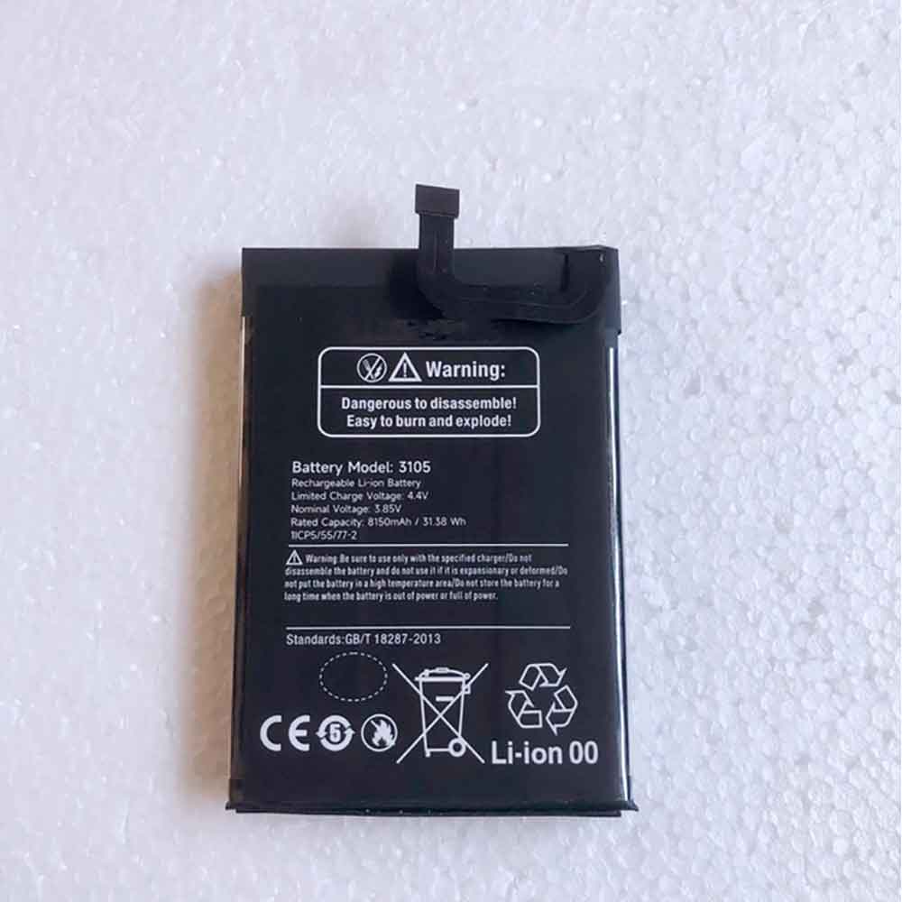3.85V 8150mAh 3105 Smartphone Battery for Ulefone Power Armor X11 Pro