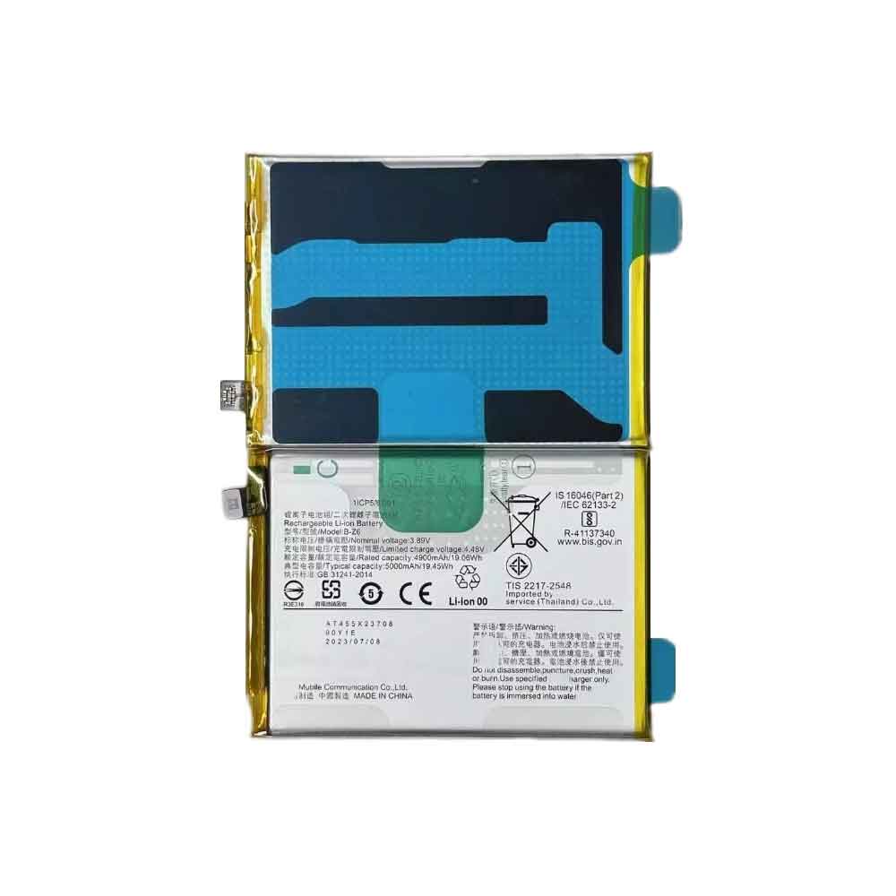3.89V 5000mAh B-Z6 Smartphone Battery for VIVO Y35+
