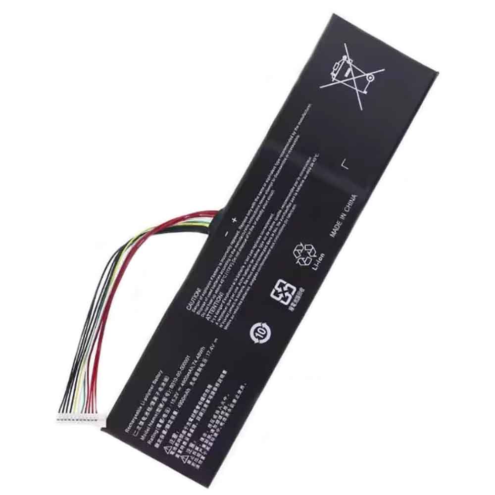 15.2V 4900mAh B010-00-000001 Laptop Battery for Getac EVGA SC17 1070
