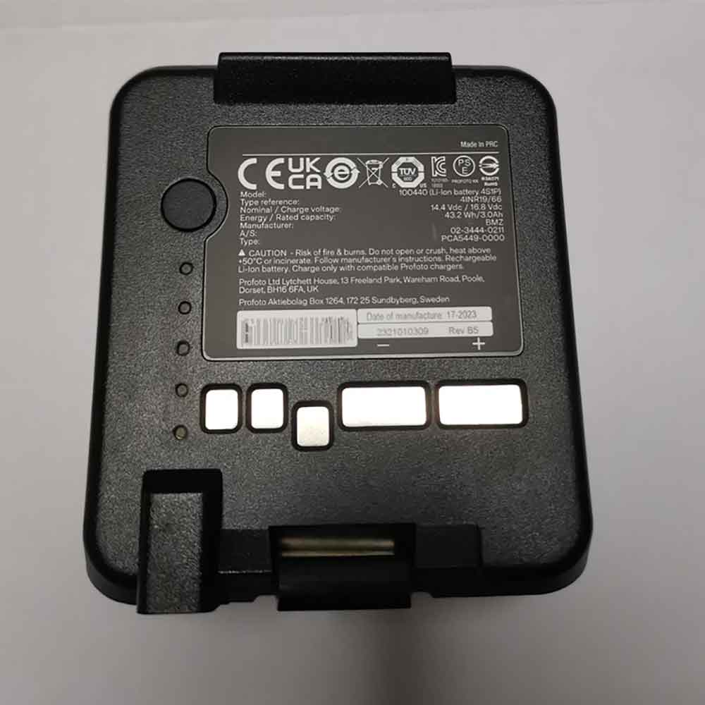 14V 3.0Ah B10X Electronic Batteries for Profoto B10 B10X 100440