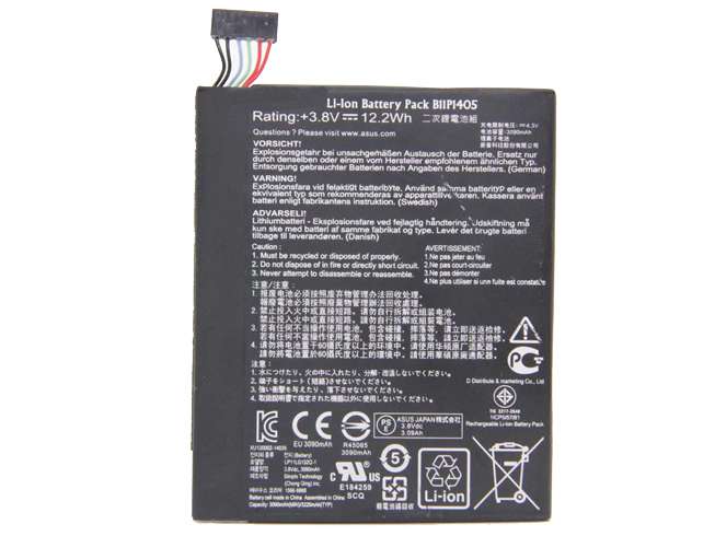 3.8V 12.2Wh/3090mAh Asus MeMO Pad 7 ME70CX Replacement Battery