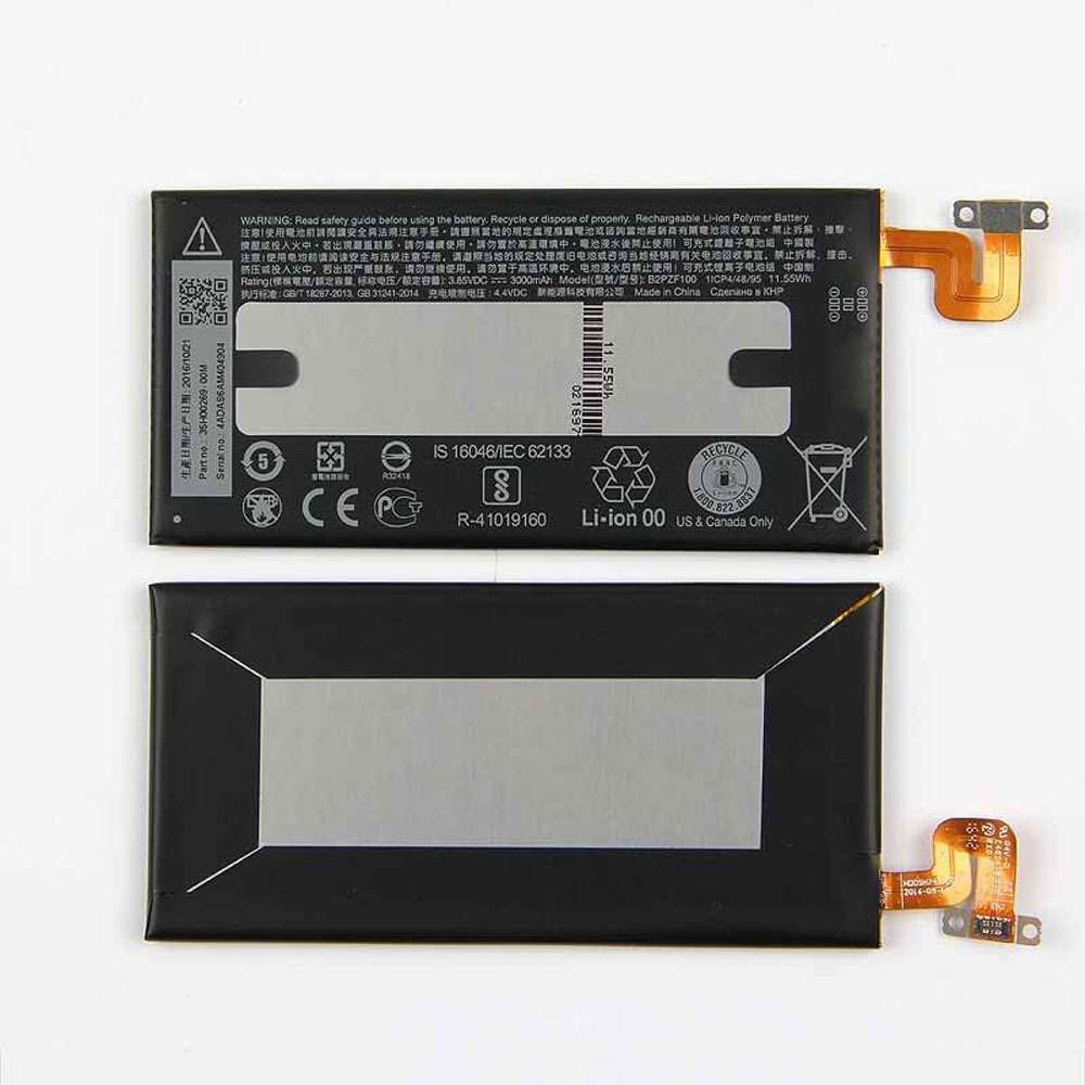 3.8V/4.4V 3000mAh B2PZF100 Smartphone Battery for HTC Ocean Note U-1w U Ultra U-1u