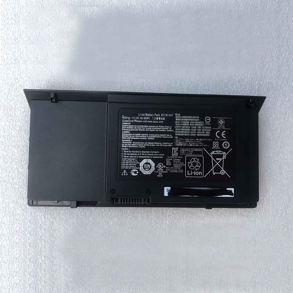 11.4V 48Wh B31N1407 Laptop Battery for Asus B451 B451JA B451JA-1A