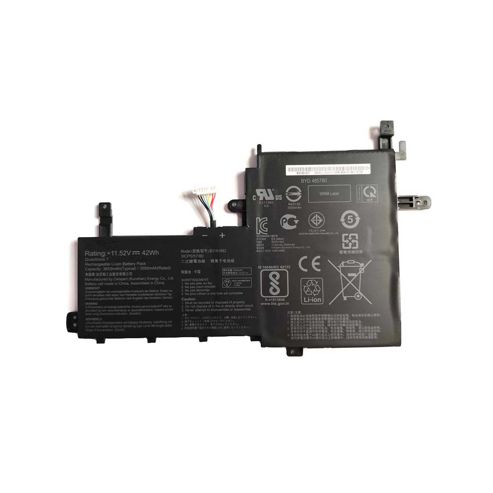 11.52V 42Wh B31N1842 Laptop Battery for Asus S531FA V531FL V531FA X531FA S531FL