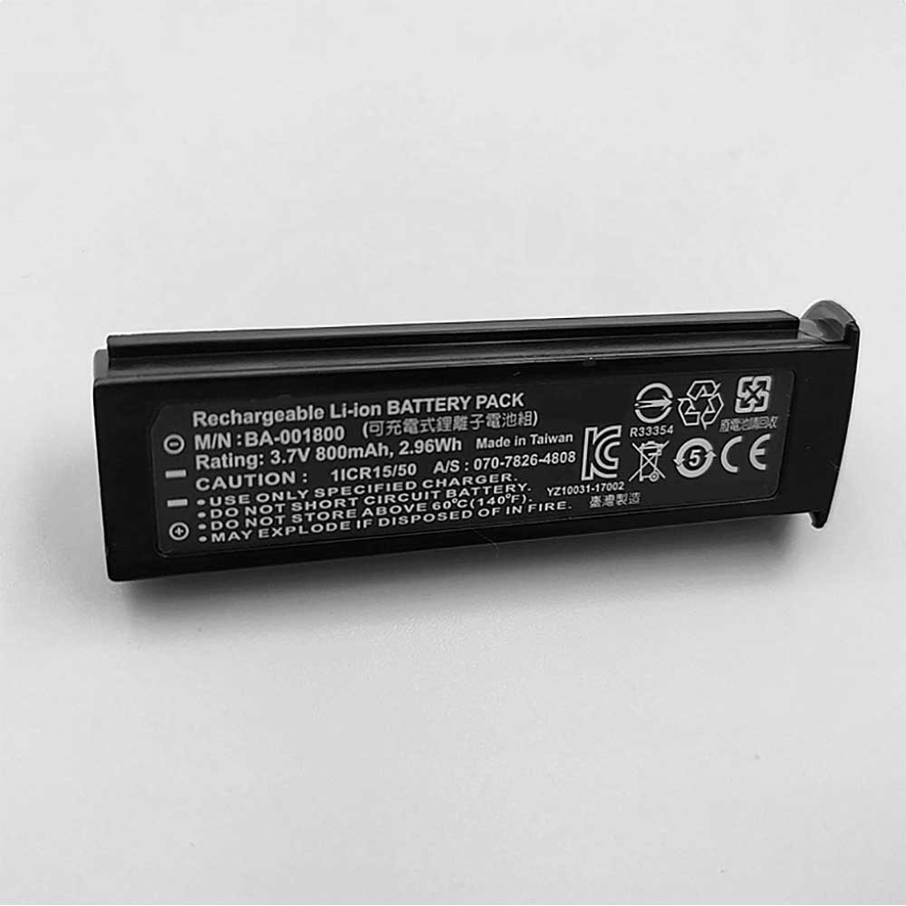 3.7V 800mAh BA-001800 Barcode Scanners Battery for CIPHERLAB 1560 1562 1564