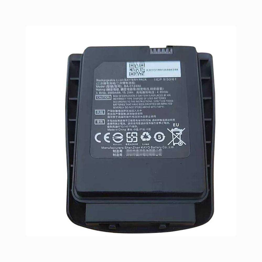 3.8V 4000mAh BA-0124A0 Barcode Scanners Battery for Cipherlab RK25