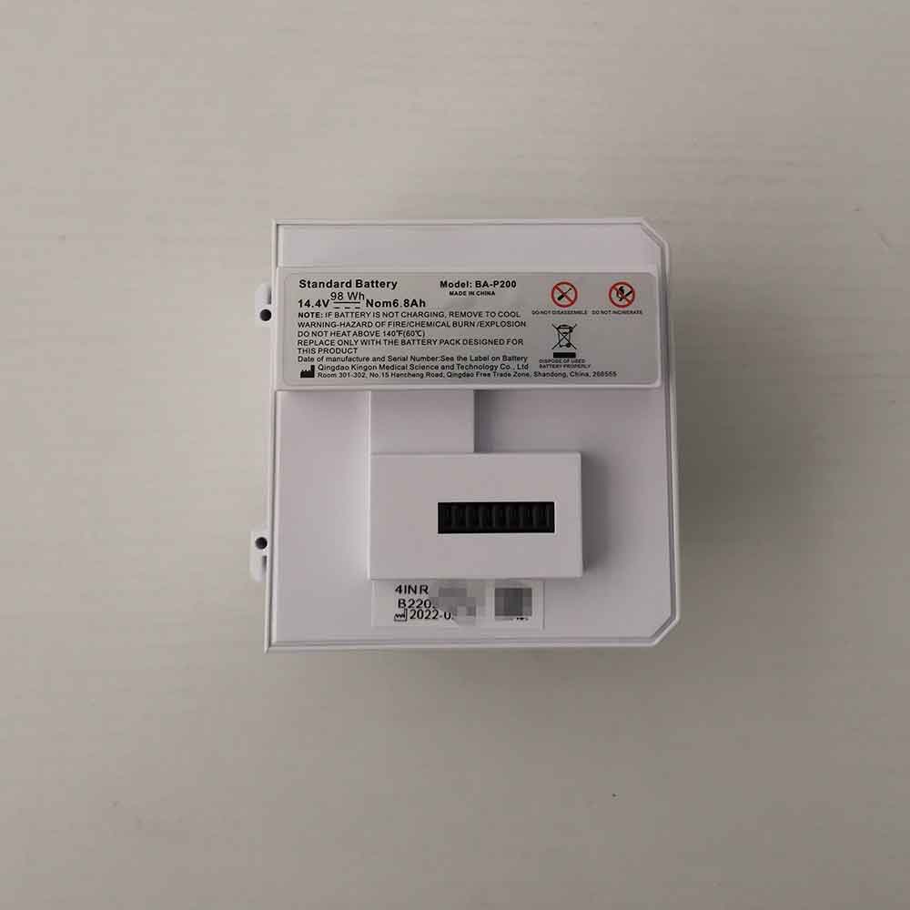 14.4V 6.8Ah BA-P200 Medical Battery for Rhythm Healthcare P2 Portable Oxygen Concentrator