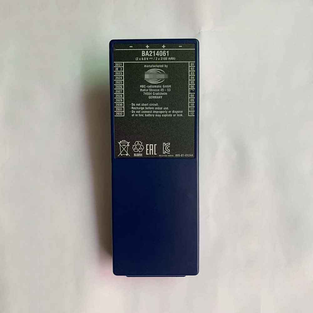BA214061 1.5Ah Replacement battery for HBC Sany Elephant Pump Keda Wet Sprayer Remote Control
