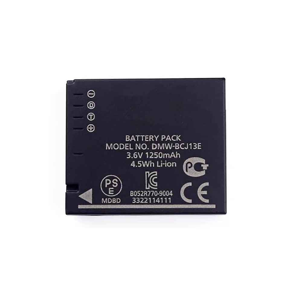 3.6V 1250mAh DMW-BCJ13E Camera Battery for Panasonic Lumix DMC-LX5 DMC-LX7