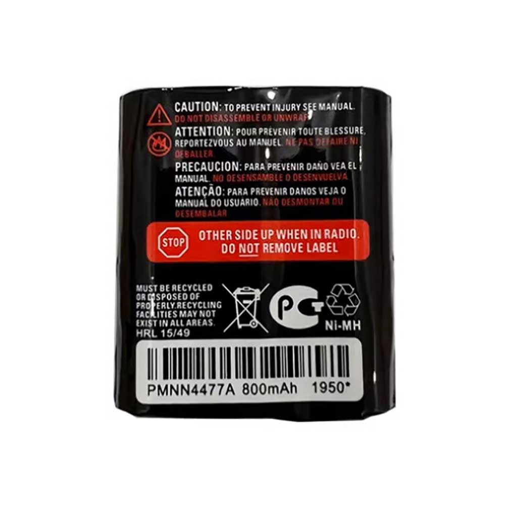 3.6V 800mAh PMNN4551A Radio Communication Battery for Motorola T82C T92 T62