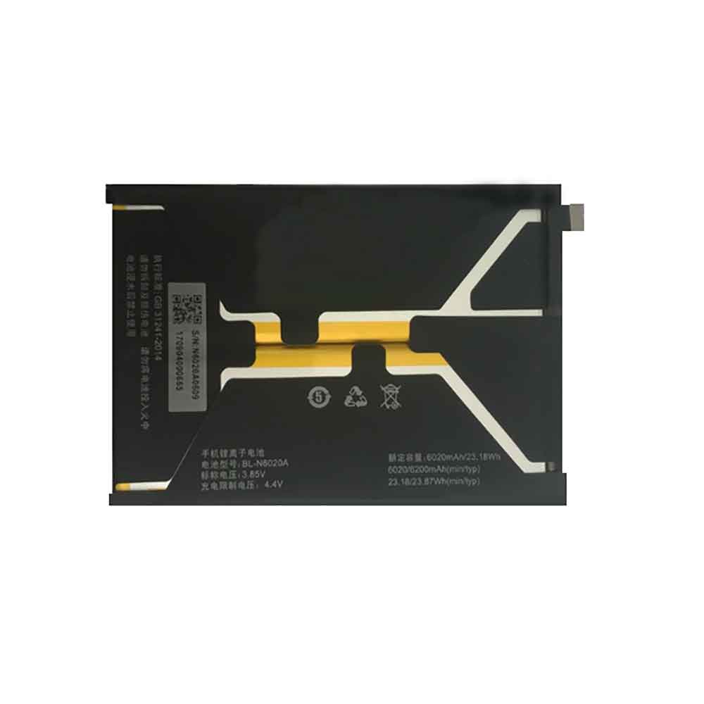 3.85V 6020mAh BL-N6020A Smartphone Battery for Gionee M6s Plus