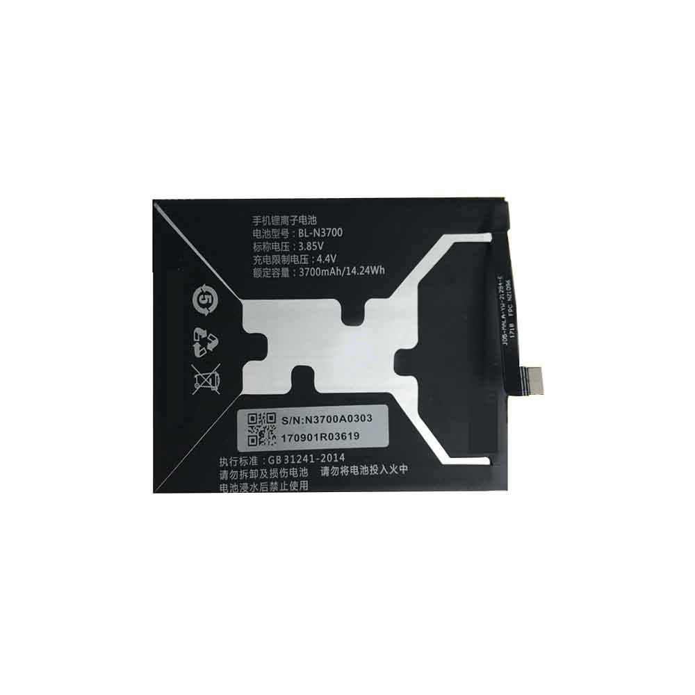 3.85V 3700mAh BL-N3700 Smartphone Battery for Gionee S10BL S10B
