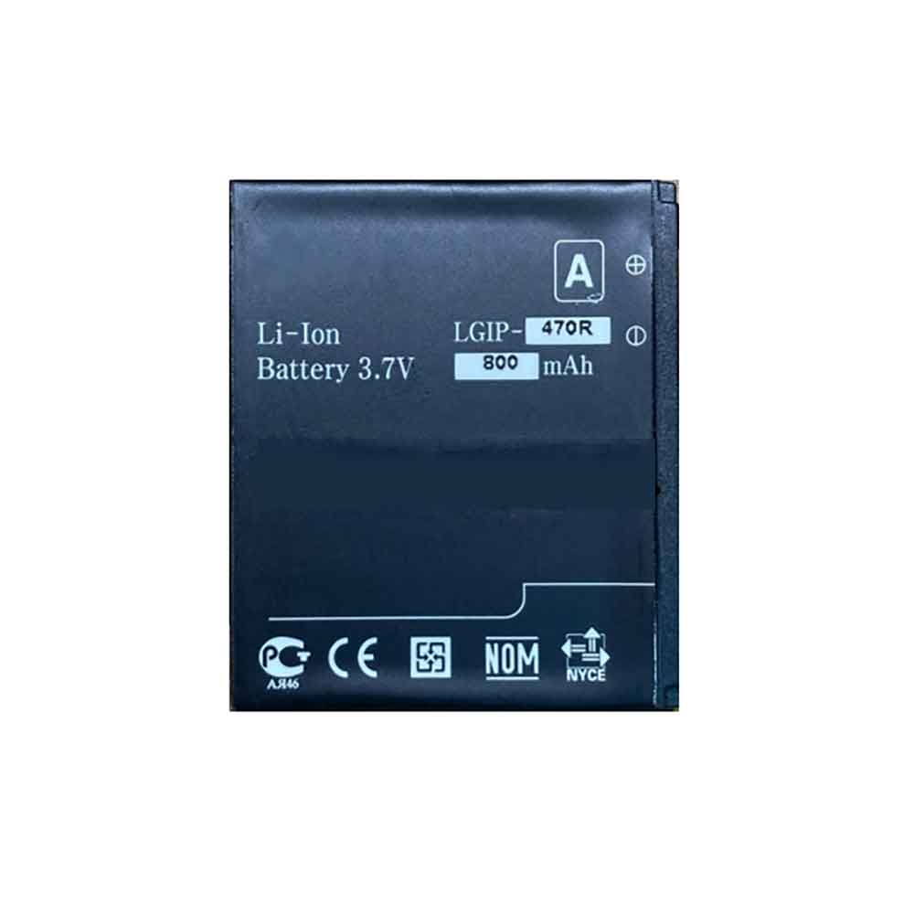 3.7V 800mAh LGIP-470R Smartphone Battery for LG KF350