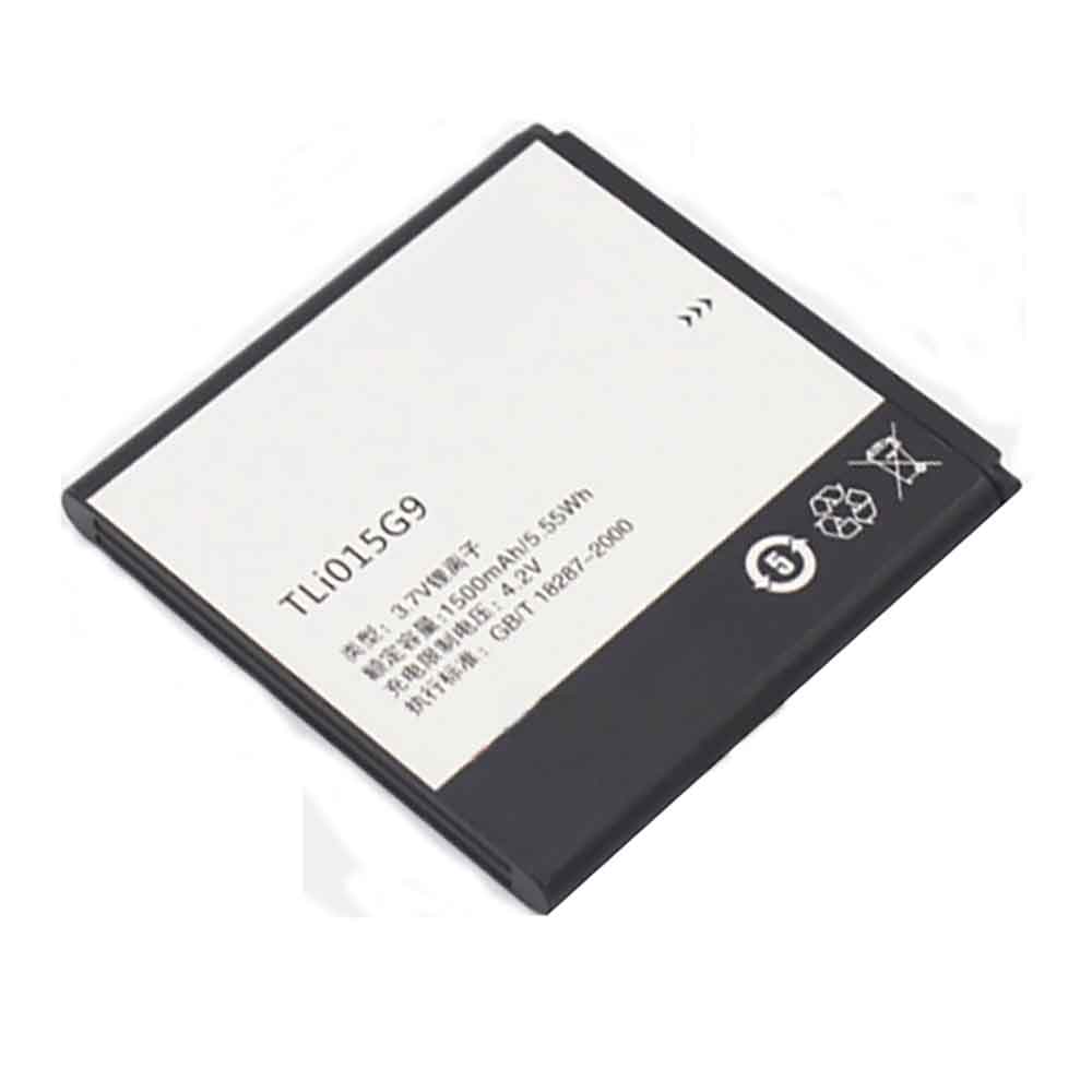 3.7V 1500mAh TLi015G9 Smartphone Battery for TCL J320T A865