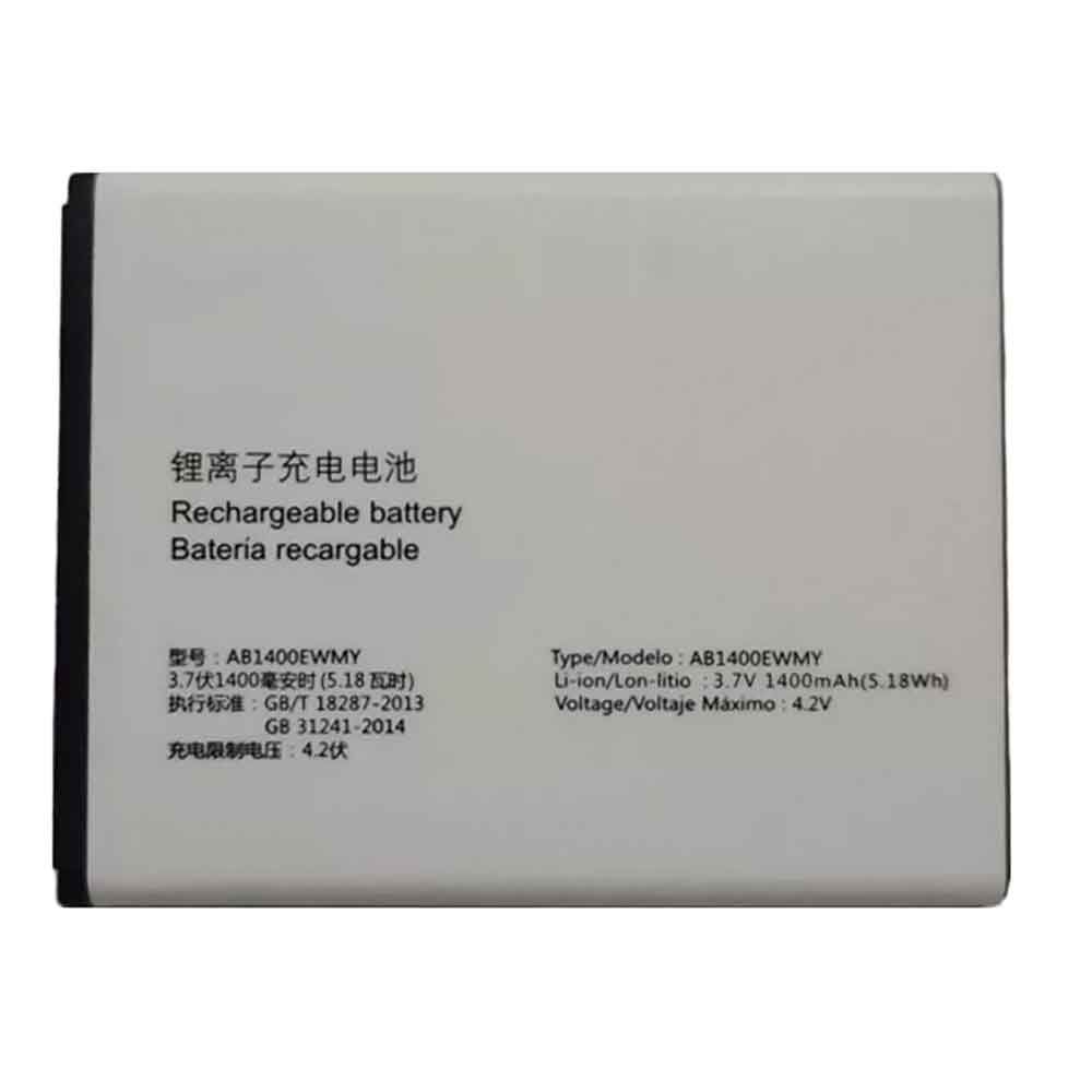 3.7V 1400mAh AB1400EWMY Smartphone Battery for Philips AB1400EWMY