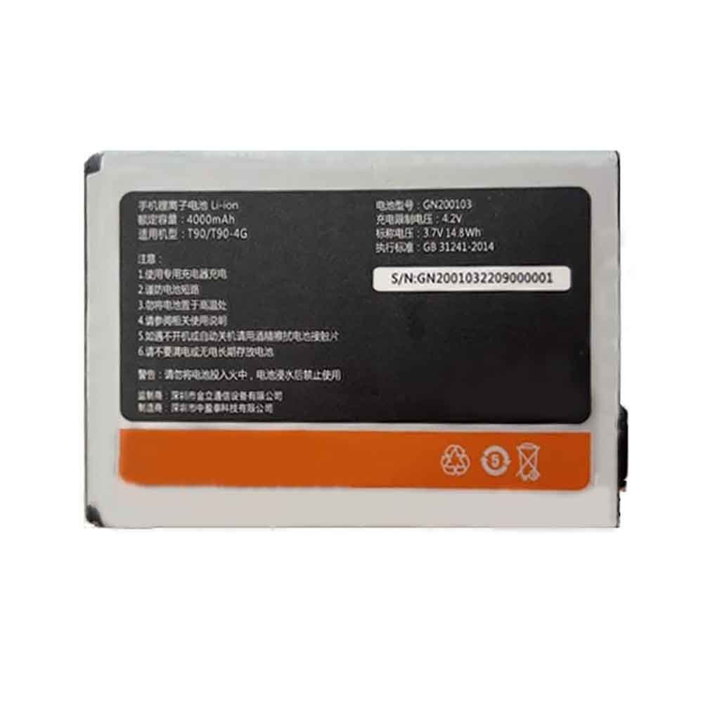 3.7V 4000mAh GN200103 Smartphone Battery for Gionee T90 T90-4G