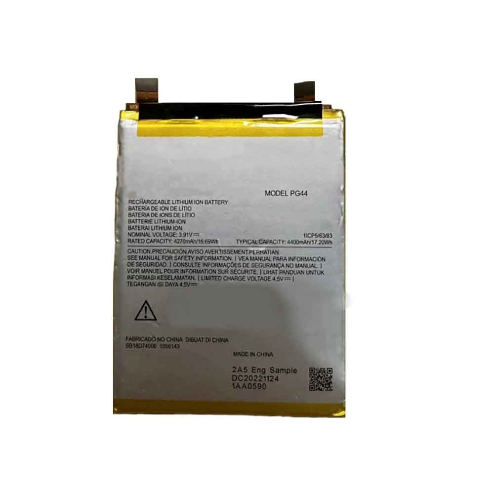 3.91V 4270mAh PG44 Smartphone Battery for Motorola PG44