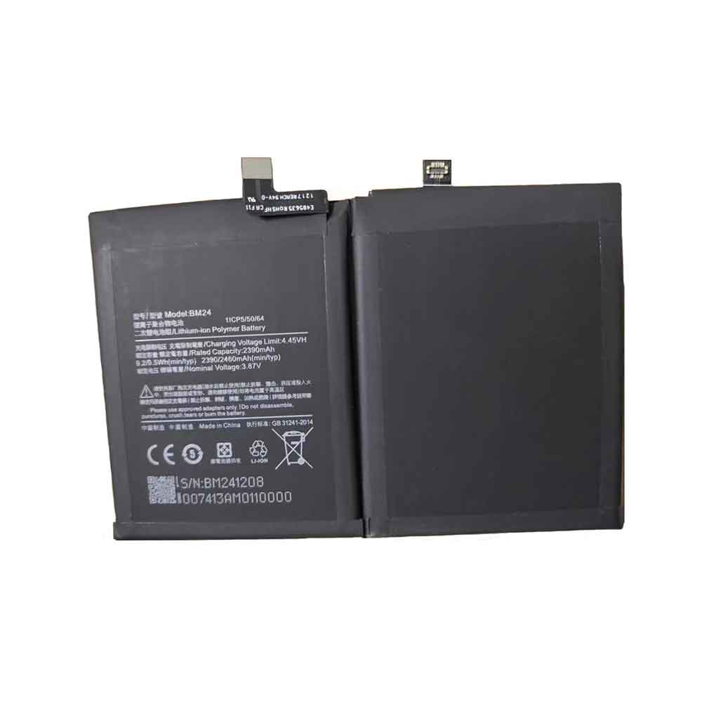 3.87V 2460mAh BM24 Smartphone Battery for Xiaomi BM24