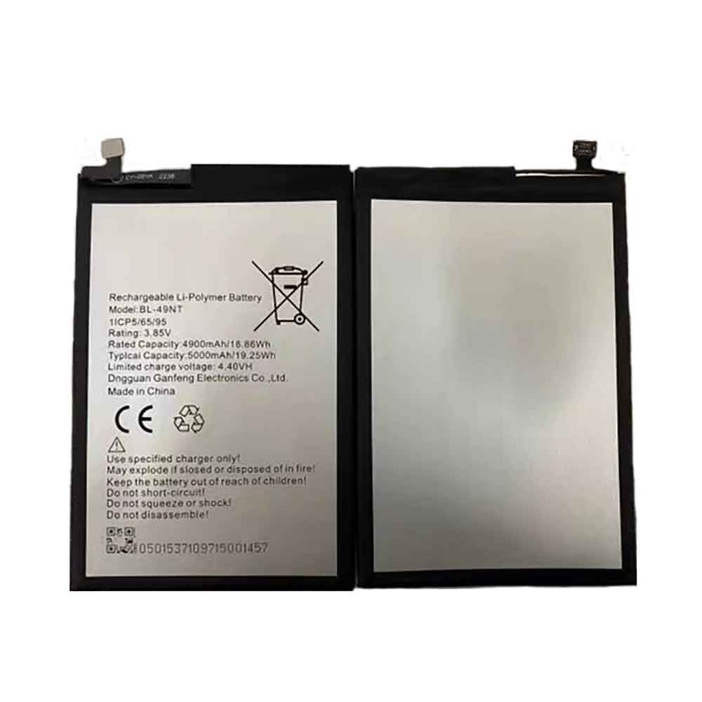 3.85V 5000mAh BL-49NT Smartphone Battery for Tecno Spark Go 2023