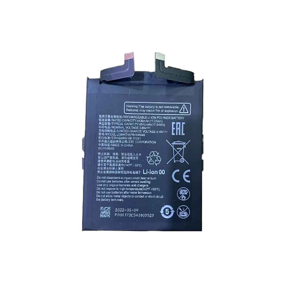 3.89V 4510mAh Li3923T89P8h636590 Smartphone Battery for ZTE Li3923T89P8h636590