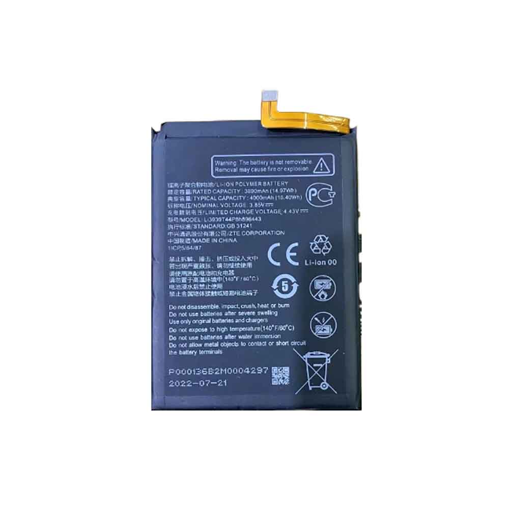 ZTE Li3939T44P8h896443 battery