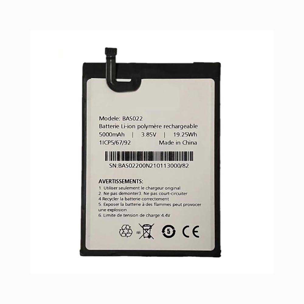 3.85V 5000mAh BAS022 Smartphone Battery for Ace BAS022