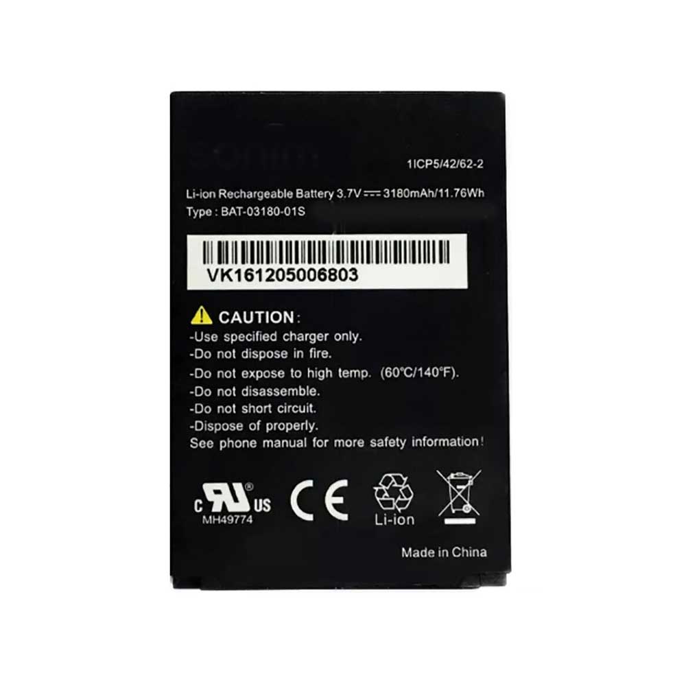 3.7V 3180mAh Sonim XP5 Replacement Battery