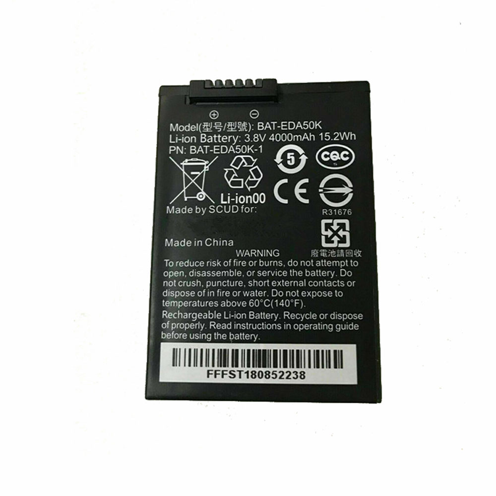 3.8V 4000mAh Honeywell BAT-EDA50K 1ICP8/50/68 Replacement Battery