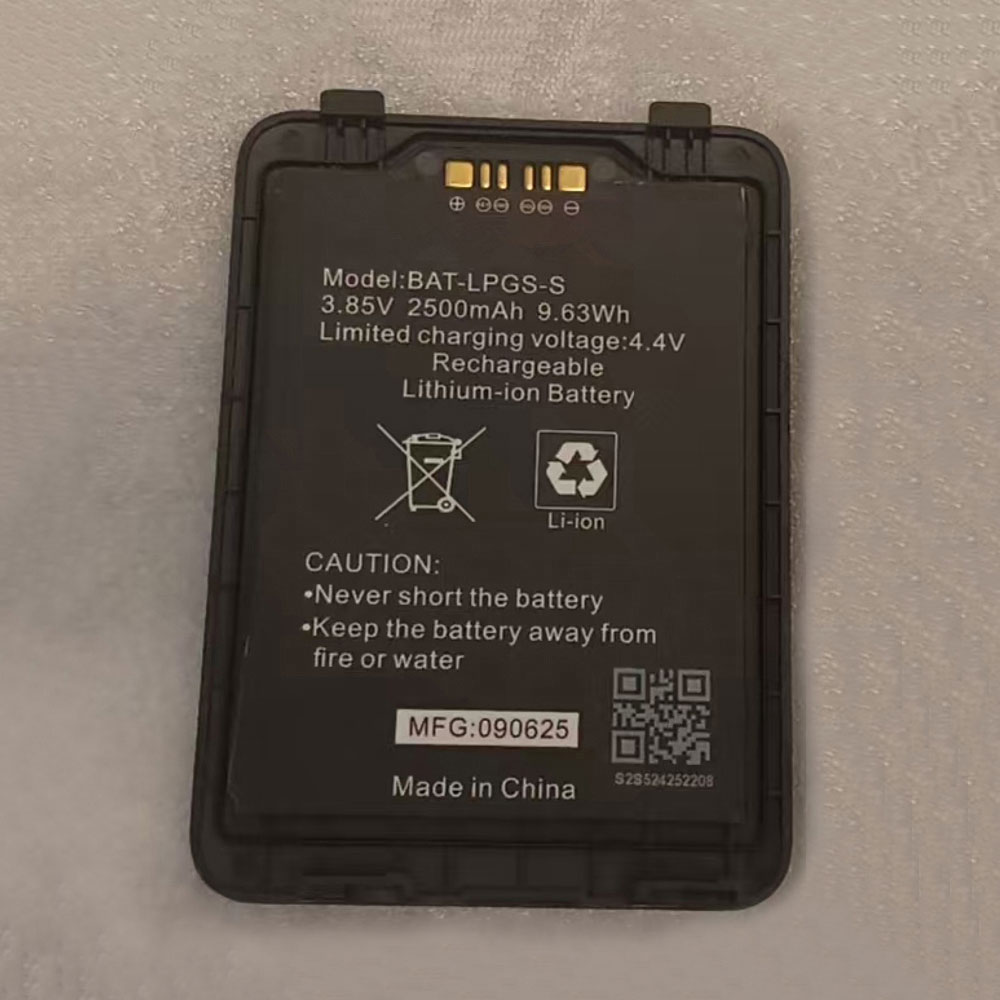 3.85V 2500mAh/9.63Wh BAT-LPGS-S Barcode Scanners Battery for Ipcmobile BAT-LPGS-S