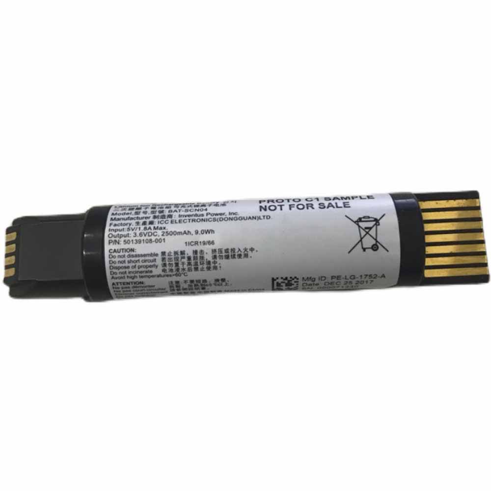 3.6V/4.45V 2500mAh/9.0Wh Honeywell 1932G 50139108-001 Replacement Battery