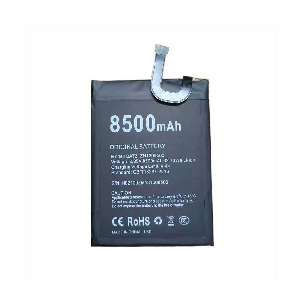 3.85V 8500mAh BAT21ZN1308500 Smartphone Battery for Doogee S86