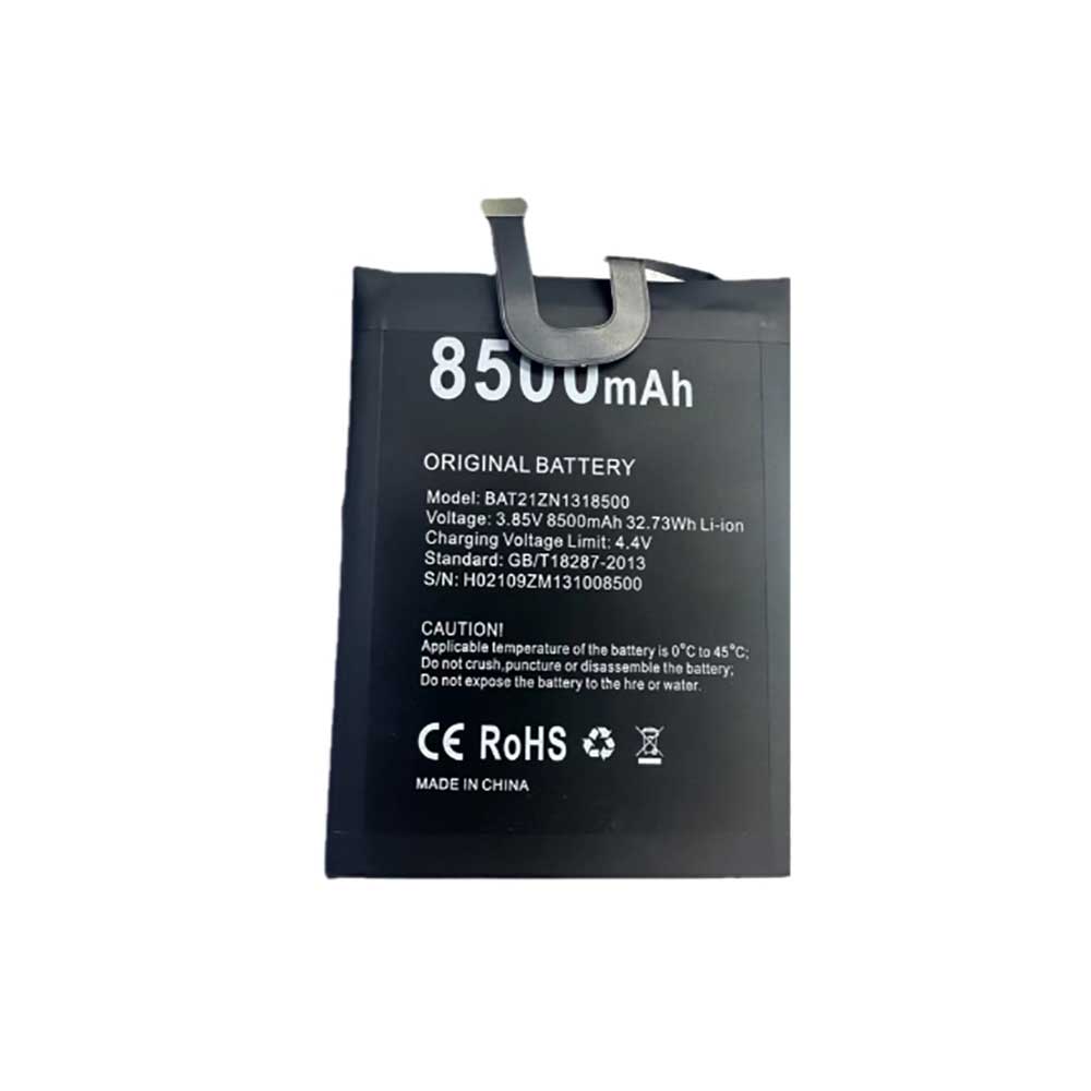 3.85V 8500mAh/32.73Wh BAT21ZN1318500 Smartphone Battery for Doogee S97 Pro