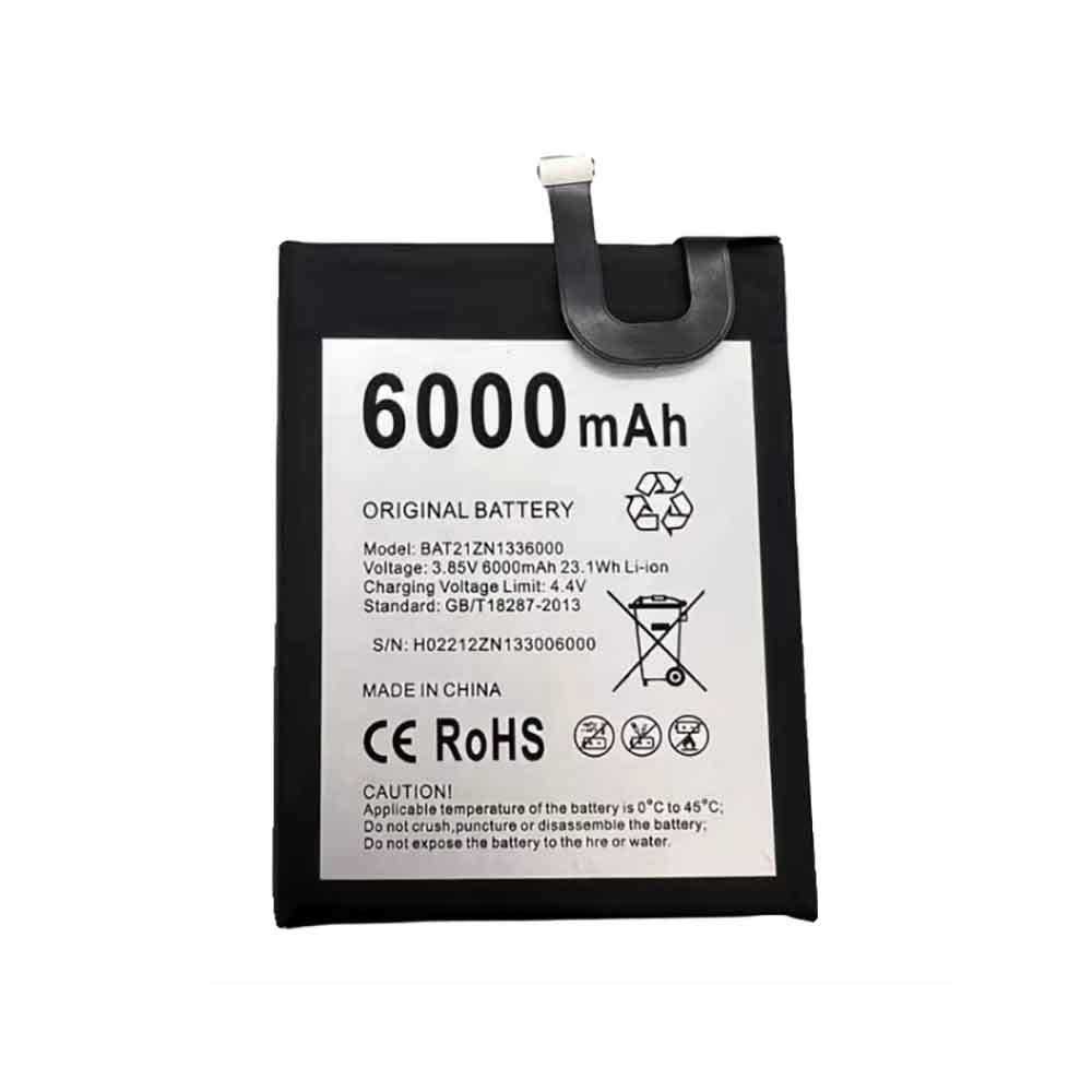 3.85V 6000mAh BAT21ZN1336000 Smartphone Battery for Doogee V20,V20 Pro