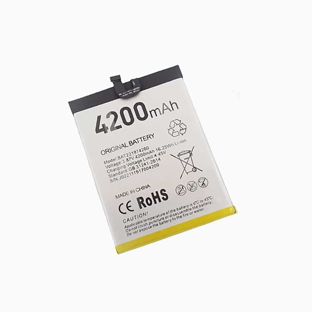 3.87V 4200mAh/16.25Wh BAT2219174200 Smartphone Battery for Doogee X97 X97pro