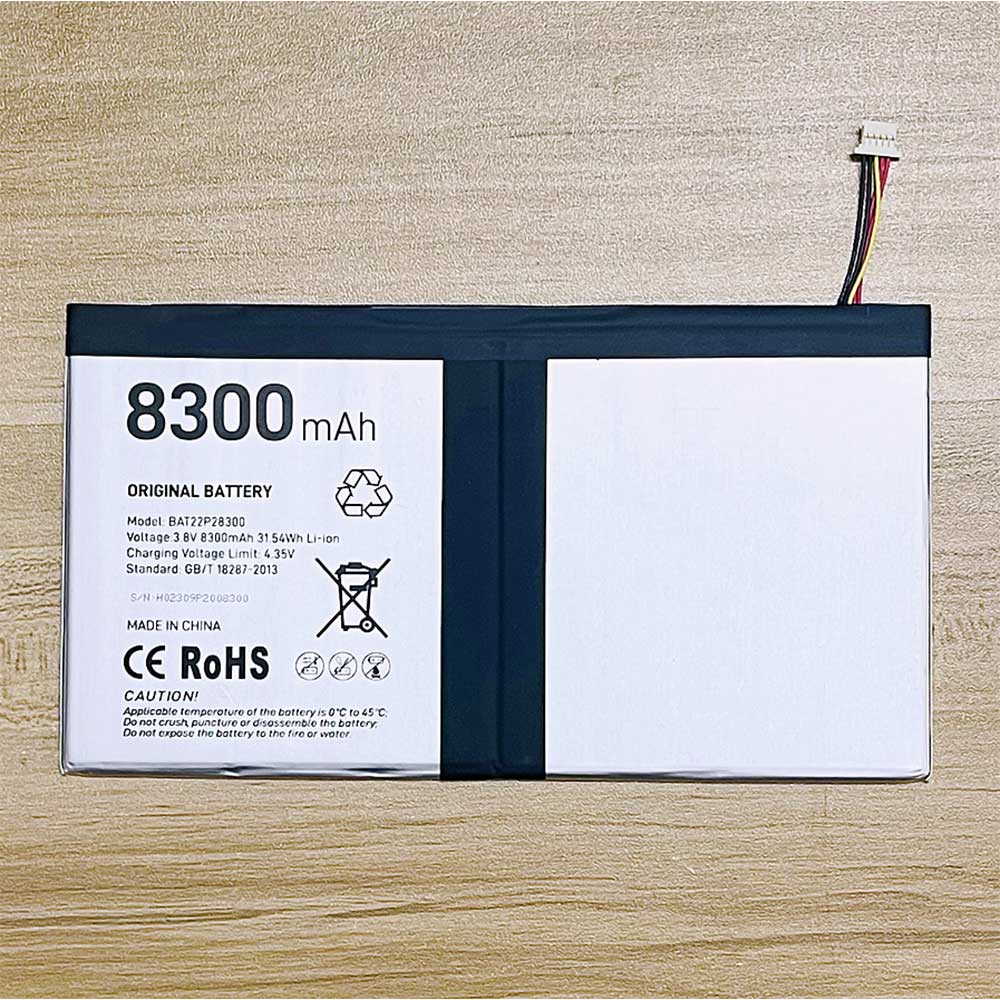 3.8V 8300mAh BAT22P28300 Smartphone Battery for Doogee BAT22P28300