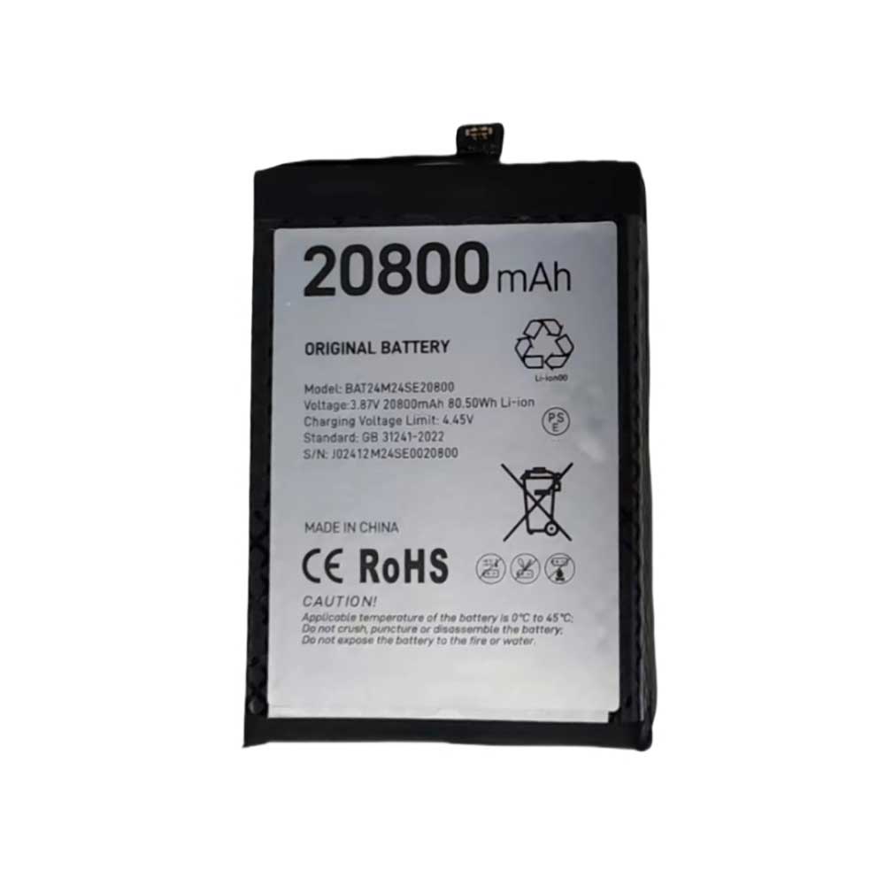 3.87V 20800mAh BAT24M24SE20800 Smartphone Battery for Doogee BAT24M24SE20800