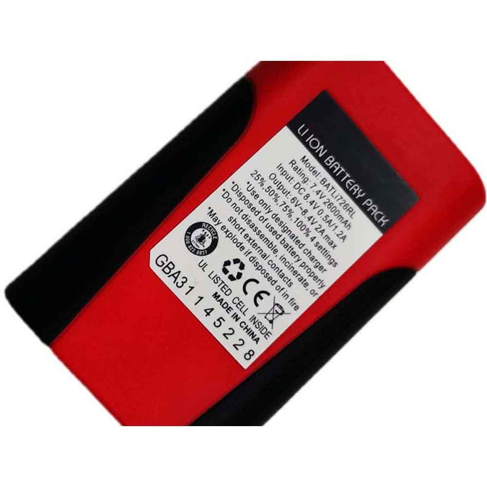7.4V 2600mAh BATLi726RL Electronic Batteries for Gerbing BATLI726RL